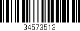 Código de barras (EAN, GTIN, SKU, ISBN): '34573513'