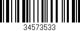 Código de barras (EAN, GTIN, SKU, ISBN): '34573533'