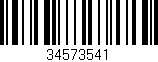 Código de barras (EAN, GTIN, SKU, ISBN): '34573541'
