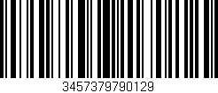 Código de barras (EAN, GTIN, SKU, ISBN): '3457379790129'