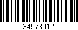 Código de barras (EAN, GTIN, SKU, ISBN): '34573912'