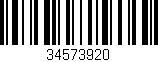 Código de barras (EAN, GTIN, SKU, ISBN): '34573920'