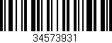 Código de barras (EAN, GTIN, SKU, ISBN): '34573931'