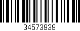 Código de barras (EAN, GTIN, SKU, ISBN): '34573939'