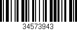 Código de barras (EAN, GTIN, SKU, ISBN): '34573943'