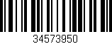 Código de barras (EAN, GTIN, SKU, ISBN): '34573950'