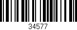 Código de barras (EAN, GTIN, SKU, ISBN): '34577'