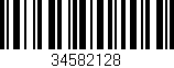 Código de barras (EAN, GTIN, SKU, ISBN): '34582128'