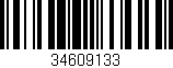 Código de barras (EAN, GTIN, SKU, ISBN): '34609133'