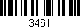Código de barras (EAN, GTIN, SKU, ISBN): '3461'