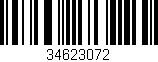 Código de barras (EAN, GTIN, SKU, ISBN): '34623072'