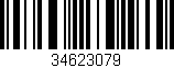 Código de barras (EAN, GTIN, SKU, ISBN): '34623079'