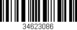 Código de barras (EAN, GTIN, SKU, ISBN): '34623086'