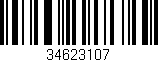 Código de barras (EAN, GTIN, SKU, ISBN): '34623107'