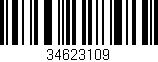 Código de barras (EAN, GTIN, SKU, ISBN): '34623109'