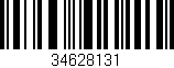 Código de barras (EAN, GTIN, SKU, ISBN): '34628131'