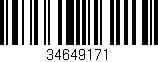 Código de barras (EAN, GTIN, SKU, ISBN): '34649171'