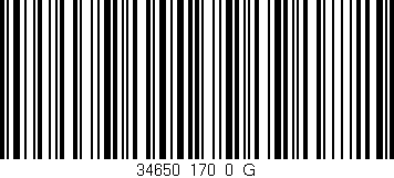 Código de barras (EAN, GTIN, SKU, ISBN): '34650_170_0_G'