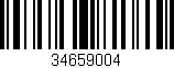 Código de barras (EAN, GTIN, SKU, ISBN): '34659004'