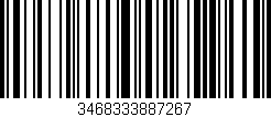 Código de barras (EAN, GTIN, SKU, ISBN): '3468333887267'