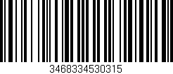 Código de barras (EAN, GTIN, SKU, ISBN): '3468334530315'