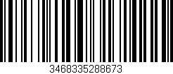 Código de barras (EAN, GTIN, SKU, ISBN): '3468335288673'