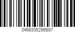 Código de barras (EAN, GTIN, SKU, ISBN): '3468335288697'