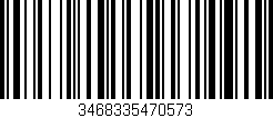 Código de barras (EAN, GTIN, SKU, ISBN): '3468335470573'