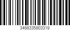 Código de barras (EAN, GTIN, SKU, ISBN): '3468335803319'