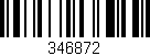 Código de barras (EAN, GTIN, SKU, ISBN): '346872'