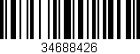 Código de barras (EAN, GTIN, SKU, ISBN): '34688426'