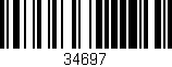Código de barras (EAN, GTIN, SKU, ISBN): '34697'