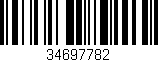 Código de barras (EAN, GTIN, SKU, ISBN): '34697782'