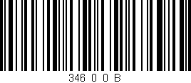 Código de barras (EAN, GTIN, SKU, ISBN): '346_0_0_B'
