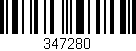Código de barras (EAN, GTIN, SKU, ISBN): '347280'