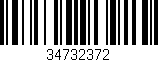 Código de barras (EAN, GTIN, SKU, ISBN): '34732372'