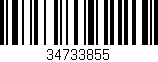 Código de barras (EAN, GTIN, SKU, ISBN): '34733855'