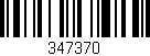 Código de barras (EAN, GTIN, SKU, ISBN): '347370'