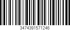 Código de barras (EAN, GTIN, SKU, ISBN): '3474391571246'