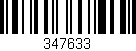 Código de barras (EAN, GTIN, SKU, ISBN): '347633'
