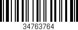 Código de barras (EAN, GTIN, SKU, ISBN): '34763764'