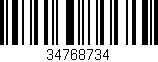 Código de barras (EAN, GTIN, SKU, ISBN): '34768734'