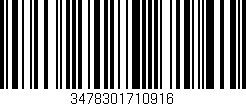 Código de barras (EAN, GTIN, SKU, ISBN): '3478301710916'