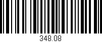 Código de barras (EAN, GTIN, SKU, ISBN): '348.08'