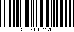 Código de barras (EAN, GTIN, SKU, ISBN): '3480414941279'
