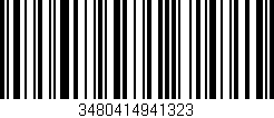 Código de barras (EAN, GTIN, SKU, ISBN): '3480414941323'