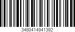 Código de barras (EAN, GTIN, SKU, ISBN): '3480414941392'