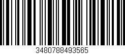 Código de barras (EAN, GTIN, SKU, ISBN): '3480788493565'