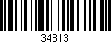 Código de barras (EAN, GTIN, SKU, ISBN): '34813'