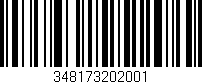 Código de barras (EAN, GTIN, SKU, ISBN): '348173202001'